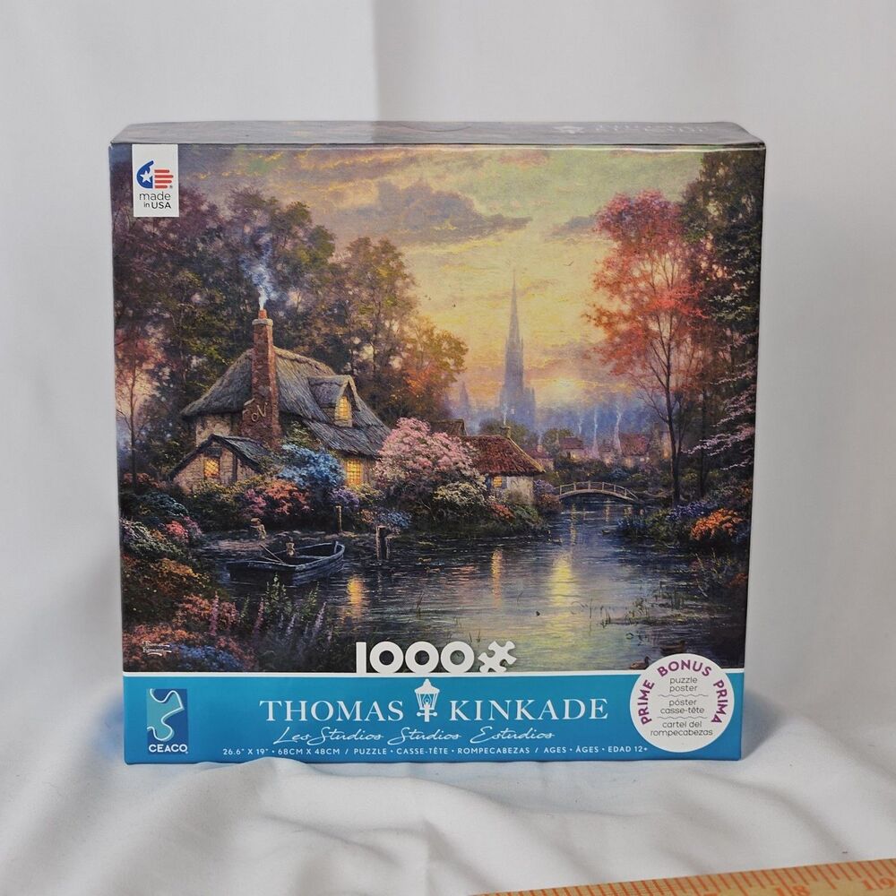 Thomas Kincaid Nanette's Cottage‎ 1000 piece jigsaw puzzle